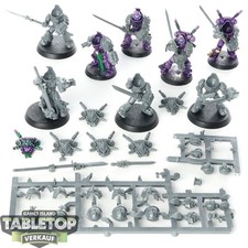 Grey Knights - 8x Grey Knights Interceptor Squad - teilweise gebaut