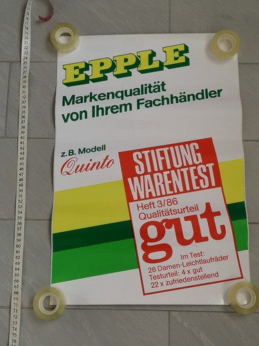 Plakat epple fahrrad - plakat,