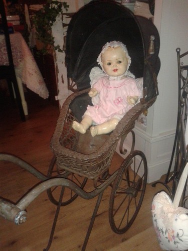 Puppenwagen/Puppenrikscha