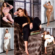 Koucla Damen Kuscheliger Anzug