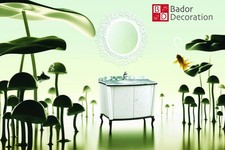 Designer Waschtisch Luxus Waschtisch Marmorplatte Badmöbel Badezimmer Luxus WC