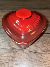 Le Creuset Herzförmchen  Auflaufform 0,3 L Kirschrot
