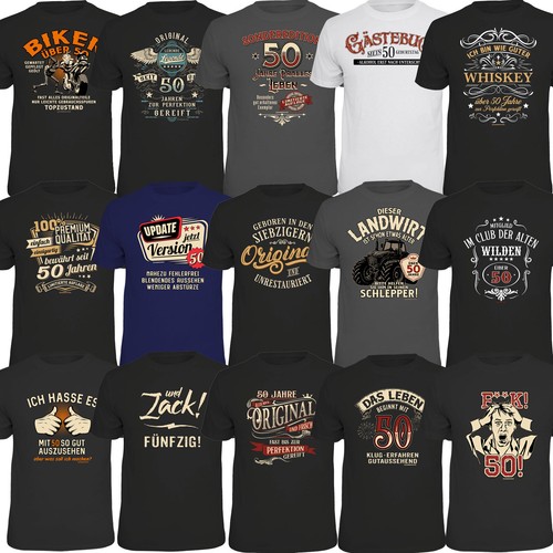 Shirt geburtstag - 50.,