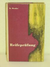 Reifeprüfung von K. Menke -  Robinsons billige Bücher Bd 126 Kinderbuchverlag 