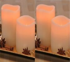 4 Stück Led Kerzen mit Pustsensor  an.-  auspusten