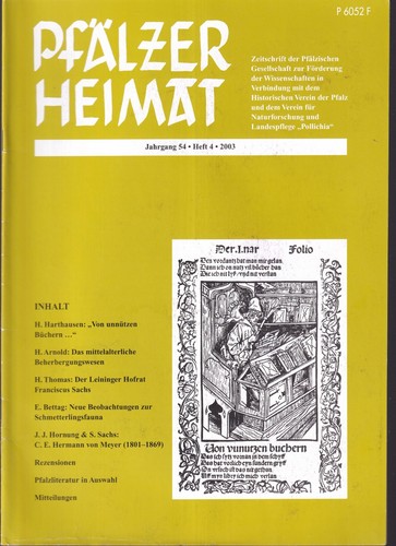 Pfälzer heimat bücher - pfälzer, 54/4
