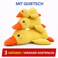 Hundespielzeug Ente Plüsch