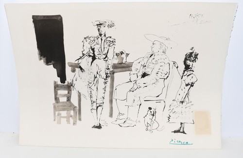 Picasso druck original ohne - druck,