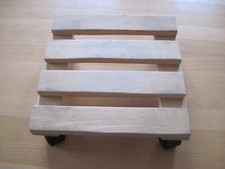 Pflanzenroller, Blumenroller, Pflanzenuntersetzer auf Rollen, 25x25cm