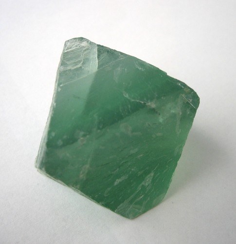 Fluorit oktaeder grün natur - fluorit,