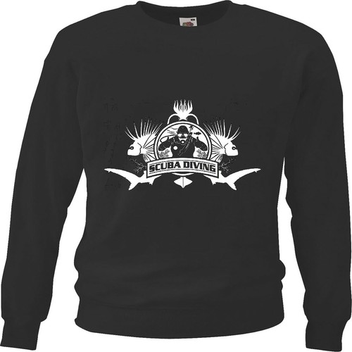Sweatshirt scuba diving - scuba,