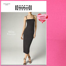 Wolford Shiny Viscose Dress • S • peony ... knöchellange Schlauchkleid 