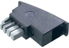 Adapter TAE-N Stecker / RJ11 Western Buchse 6P4C