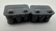 2 "red" top Optima batteries