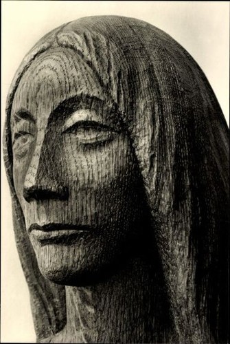 Alte holzskulpturen von - 9, ak