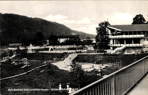 Bad karlshafen der - ak, an