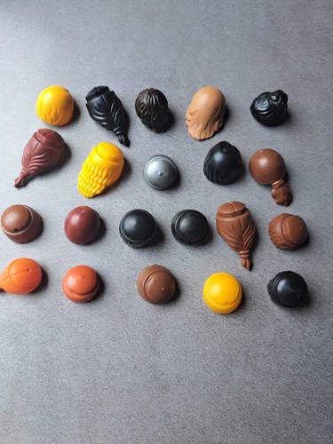 Playmobil zubehör 20x haare - |,