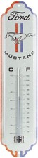 Nostalgic-Art - Retro Metall-Thermometer Innen Aussen Analog - Ford Mustang