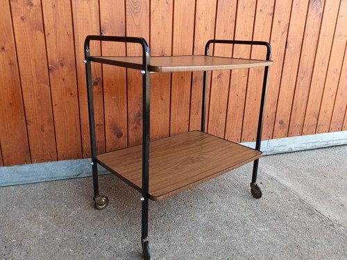 Servierwagen teewagen nussbaum - servierwagen,