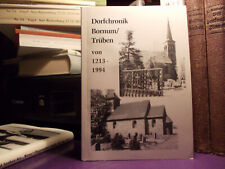 Dorfchronik Bornum Trüben - 1213-1994 / Hausbesitzer Gehöfte Bewohner Zerbst