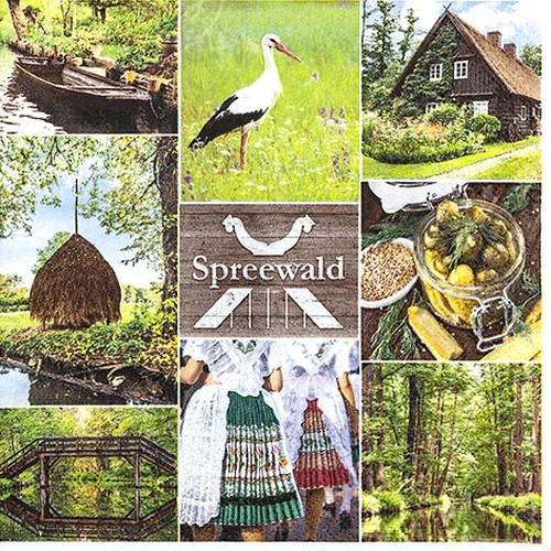 Servietten spreewald - 20,