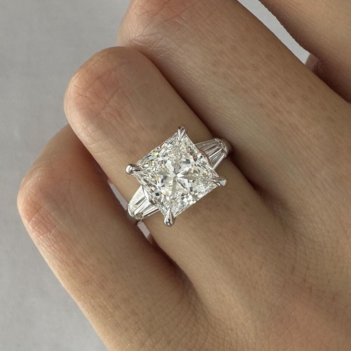 Princess schliff - 6,00, ct