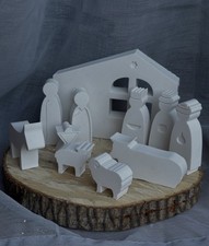 Krippe, Keraflott, 11- Teilig, Weihnachten, Weihnachtskrippe