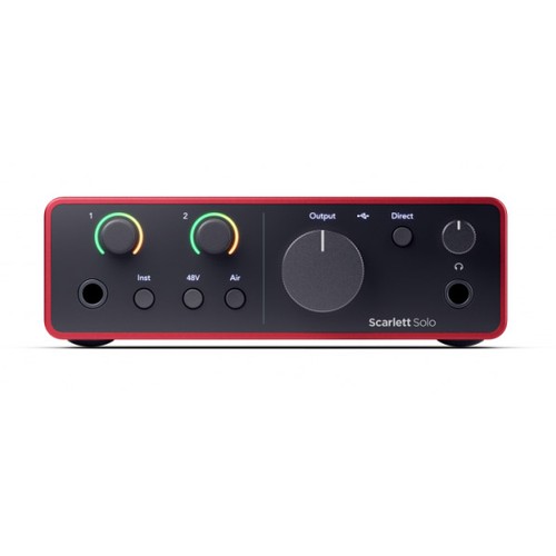 Focusrite scarlett solo 4 - focusrite,