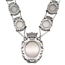 Schützenkette Altsilber