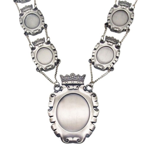 Schützenkette altsilber - schützenkette,