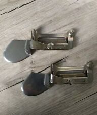 2 Stück Silber Sewing Machine Hemming Roller Crimping Folder 3/8 Maßstab