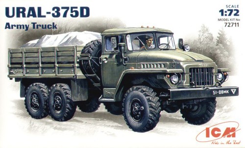 Icm 72711 ural 375d - 72711,