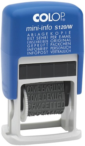 Mini dater wortbandstempel - mini-dater,