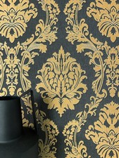 NEWROOM Vliestapete Schwarz