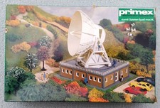vintage PRIMEX HO Bausatz 1701 Satelitten Funkstation Teleskop etc.    in OVP