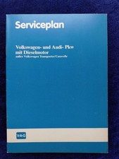 VW Transporter Caravelle Serviceplan 2.1985