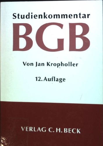 Bürgerliches gesetzbuch - gesetzbuch,