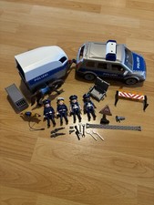 Playmobil Polizeitauto mit Pferdehänger City Life