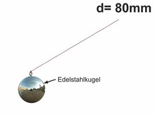 Ersatzkugel / Schwimmer d=80mm mit Schnur für Regenrohrklappe