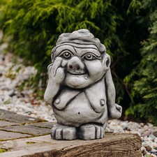 Troll XXL Oma mit Mittelfinger