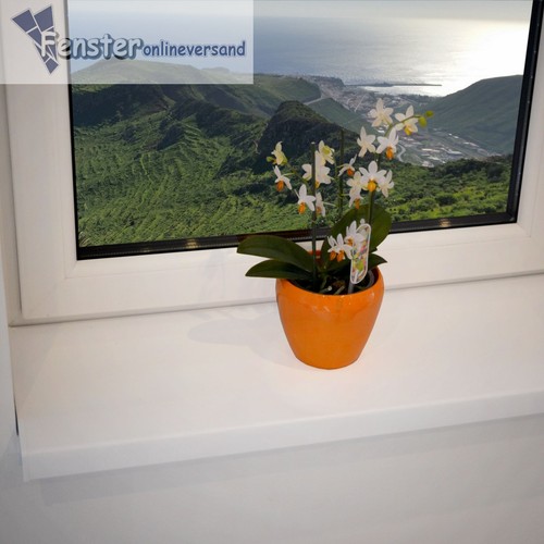 Fensterbank 200 weiß - 200,