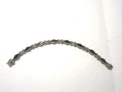 Silberarmband markasiten - markasiten, &
