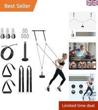 Strapazierfähiges Home Gym Kabel Flaschenzug System - Vielseitiges Fitnessgerät für Str...