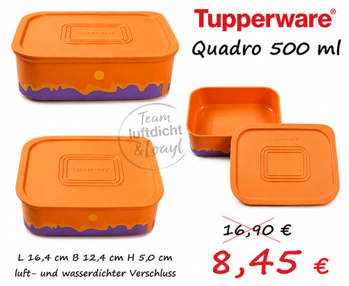 Tupperware quadro sonne 500 - quadro,