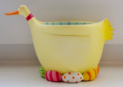 Lustiger bunter eierbecher - lustiger,
