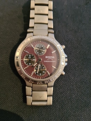 Boccia titanium chronograph - boccia,