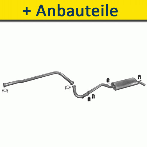 Auspuff auspuffanlage für - auspuff,