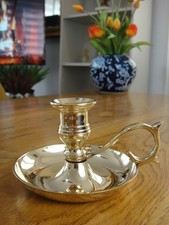 Kerzenständer Jugendstil Gold