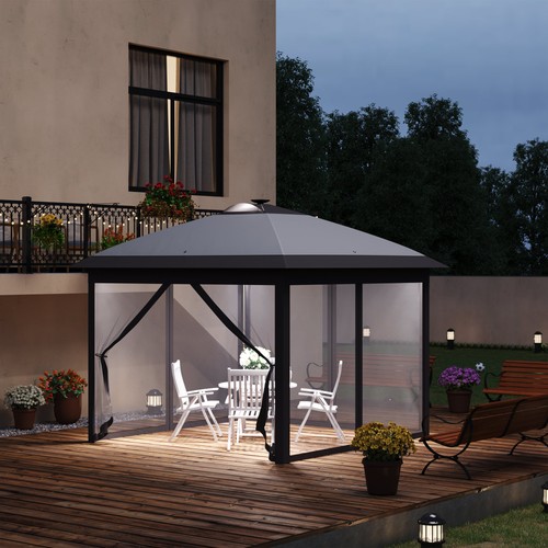 Outsunny pavillon faltpavillon - outsunny,