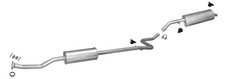 Auspuff für citroen - für,